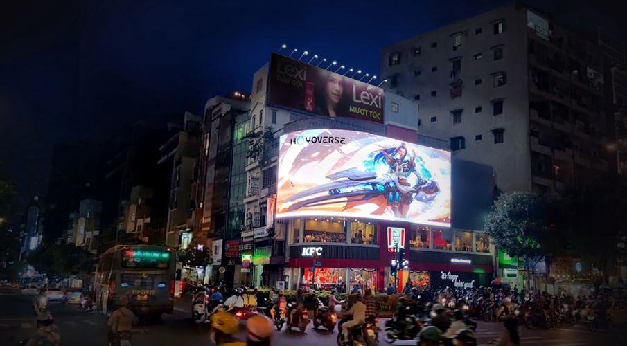 LED KFC – 78 LÊ LAI, TP.HCM
